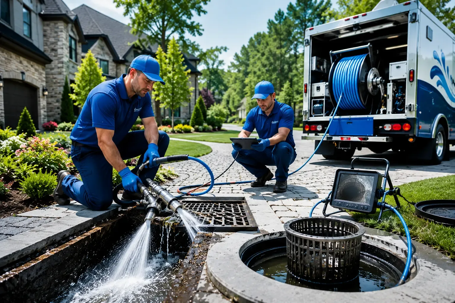 Local outdoor drain cleaning professionals in Hopkinton, MA